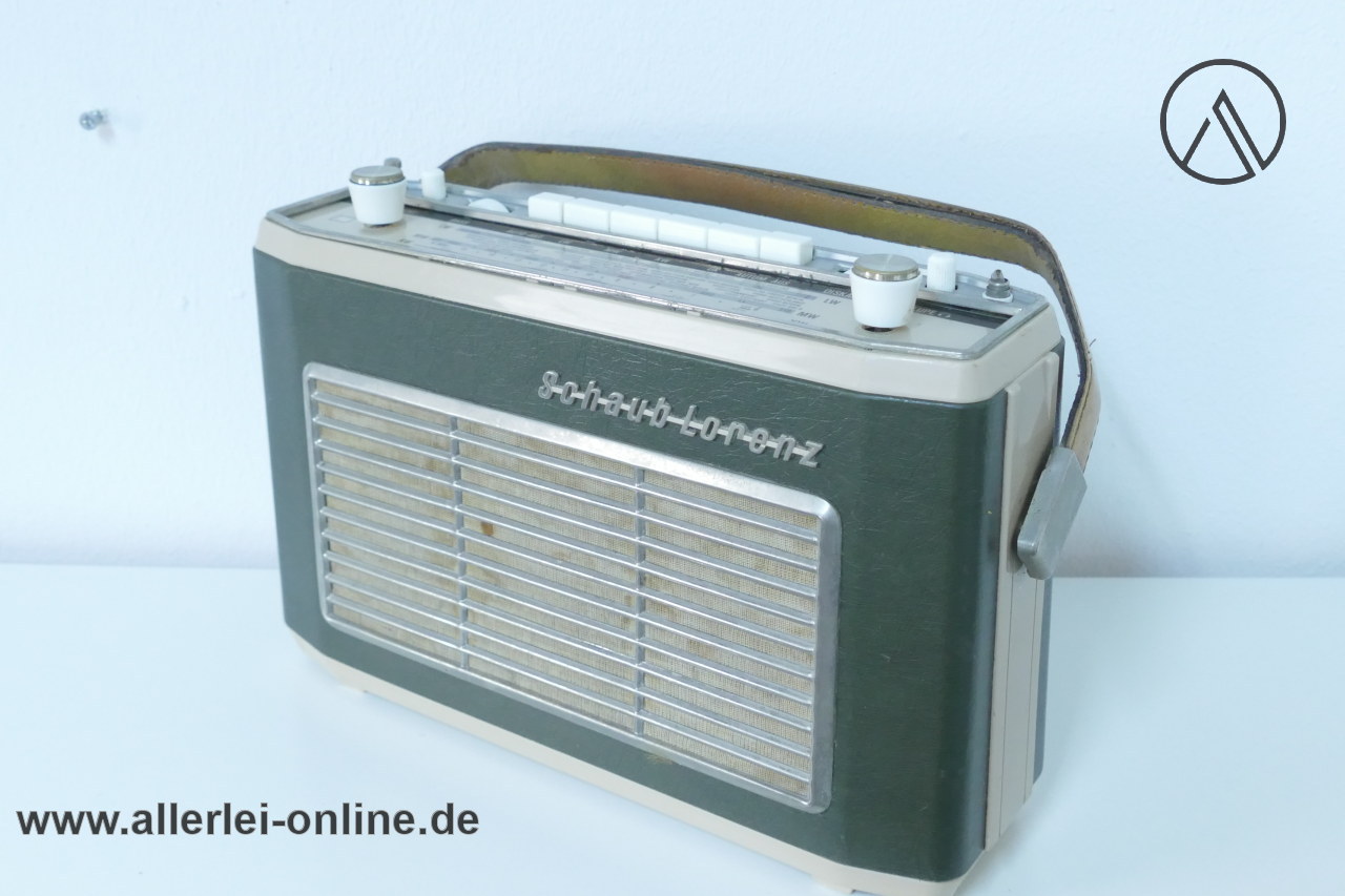 SCHAUB-LORENZ Touring T-60 Automatik | Kofferradio | FM, LW, MW Radio | Vintage 60er Jahre Transistor Radio SCHAUB-LORENZ Touring T-60 Automatik | Kofferradio | FM, LW, MW Radio | Vintage 60er Jahre Transistor Radio