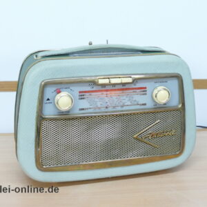 Akkord Pinguin U 58 Radio | Kofferradio | FM, LW, UKW Radio | Vintage 50er Jahre Röhrenradio