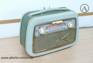 Akkord Pinguin U58 Radio | Kofferradio | FM, LW, UKW Radio | Vintage 50er Jahre Röhrenradio im Allerlei Online Shop