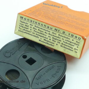 Kalle Ozaphan 16 mm Propaganda Film | Wehrmacht Monatsschau Nr.2 von 1940 mit Original Schuber