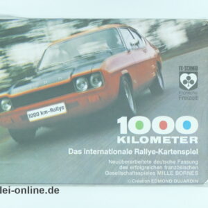 1000 Kilometer Rallye Kartenspiel | Deutsche Fassung nach Mille Bornes | F.X. Schmid 70009