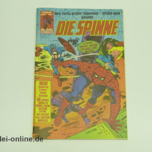 Die Spinne Comic-Heft Nr.133 | Gefahr für Mary Jane Watson | Spider-Mann Superhelden Serie | Vintage Condor Marvel Verlag Comic