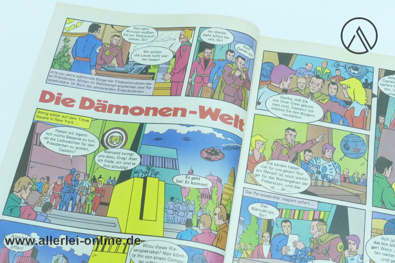 Captain Future Comic-Heft Nr. 65 | Die Dämonen-Welt | Die große Science Serie | Vintage Bastei Verlag Comic 3 Captain Future Comic-Heft Nr. 65 | Die Dämonen-Welt | Die große Science Serie | Vintage Bastei Verlag Comic 3