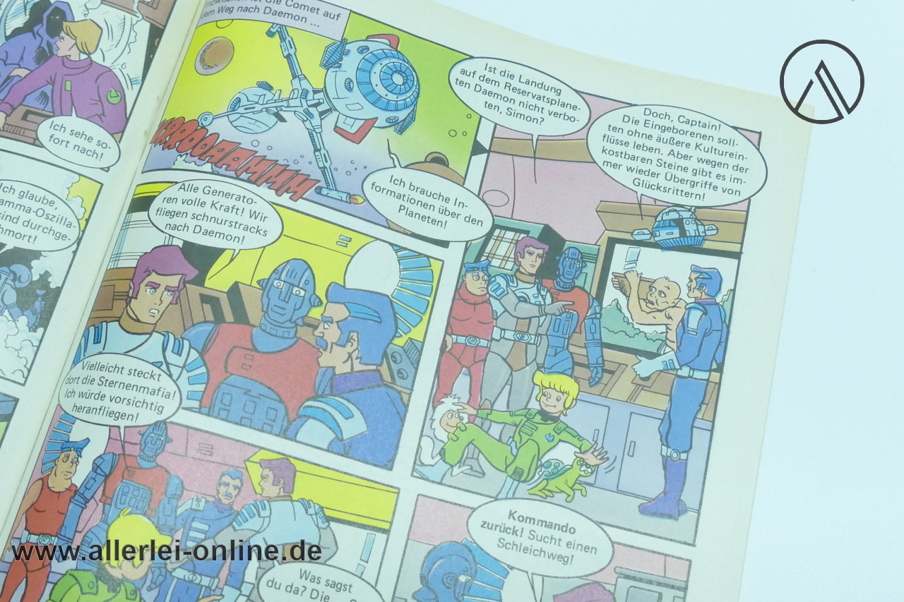 Captain Future Comic-Heft Nr. 65 | Die Dämonen-Welt | Die große Science Serie | Vintage Bastei Verlag Comic 4 Captain Future Comic-Heft Nr. 65 | Die Dämonen-Welt | Die große Science Serie | Vintage Bastei Verlag Comic 4