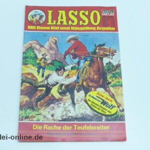 LASSO Comic-Heft Nr. 585 | Die Rache der Teufelsreiter | Vintage Bastei Verlag Comic