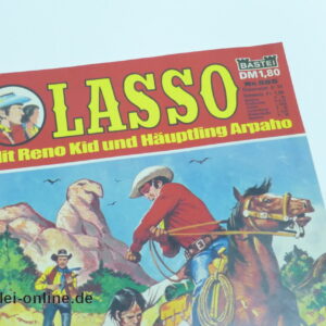 LASSO Comic-Heft Nr. 585 | Die Rache der Teufelsreiter | Vintage Bastei Verlag Comic 1