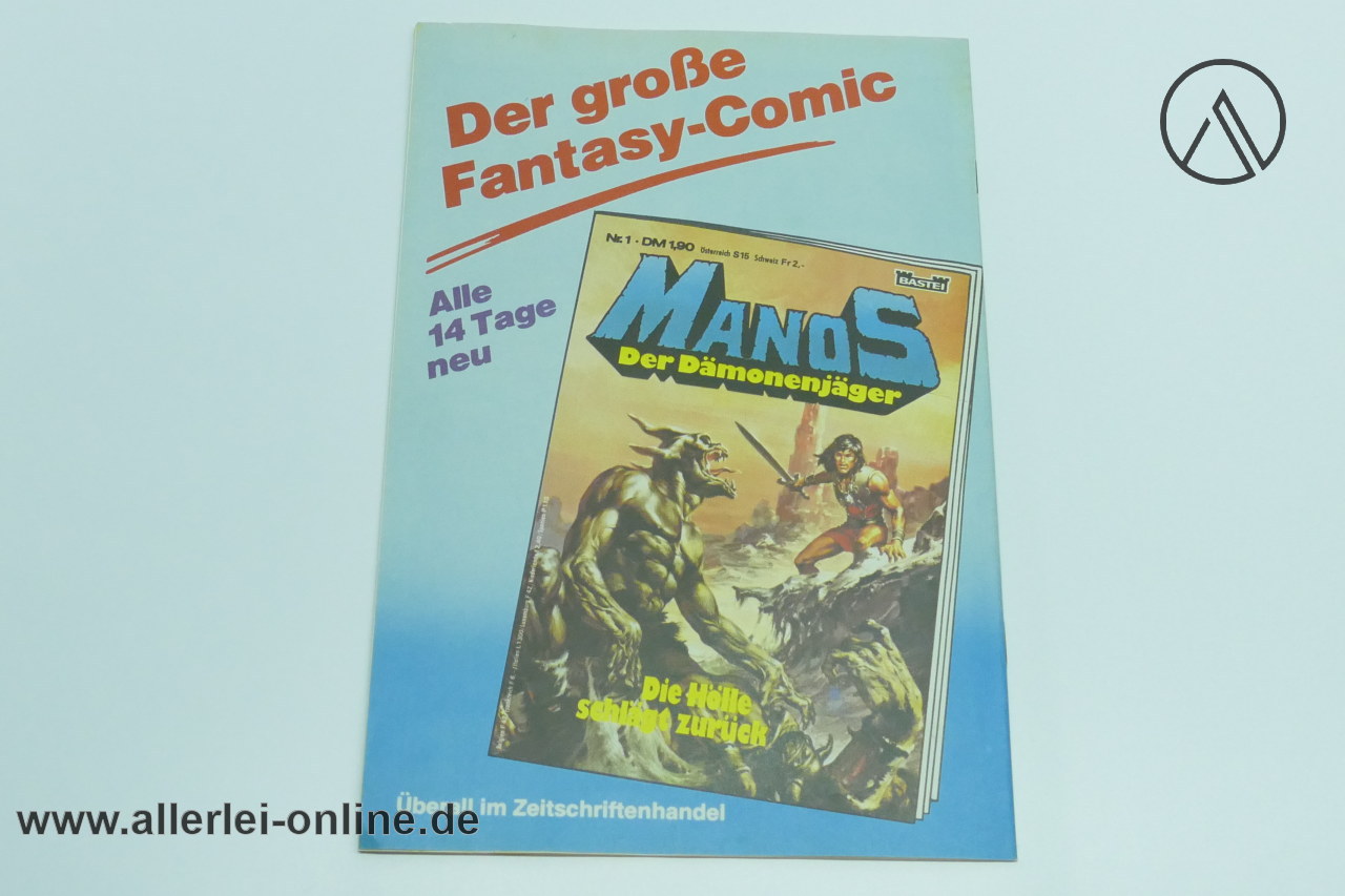 Buffalo Bill Comic-Heft Nr.645 |Der Held des Wilden Westens | Der Fluß der bösen Geister | Vintage Bastei Verlag Comic 3 Buffalo Bill Comic-Heft Nr.645 |Der Held des Wilden Westens | Der Fluß der bösen Geister | Vintage Bastei Verlag Comic 3