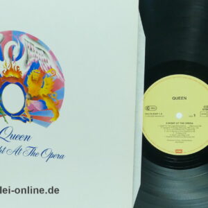 Queen Freddie Mercury | A Night At The Opera | 1975 EMI Records | Cover LP Vinyl – EX/EX