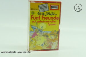 Enid Blyton Fünf Freunde Folge 18 | auf geheimnisvollen Spuren | Vintage MC Hörspiel Kassette | Europa Cassette