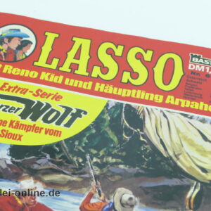 LASSO Comic-Heft Nr. 631 | Die Piratenfalle am Mississippi | Vintage Bastei Verlag Comic 1