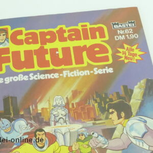 Captain Future Comic-Heft Nr. 62 | Die Rache des Sternenlords | Die große Science Serie | Vintage Bastei Verlag Comic 1