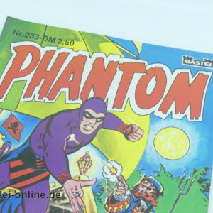 Phantom Comic-Heft Nr. 233 | Auf dem Kurs zur Hölle | Superhelden Serie | Vintage Bastei Verlag Comic 1