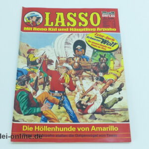 LASSO Comic-Heft Nr. 586 |Die Höllenhunde von Amarillo | Vintage Bastei Verlag Comic