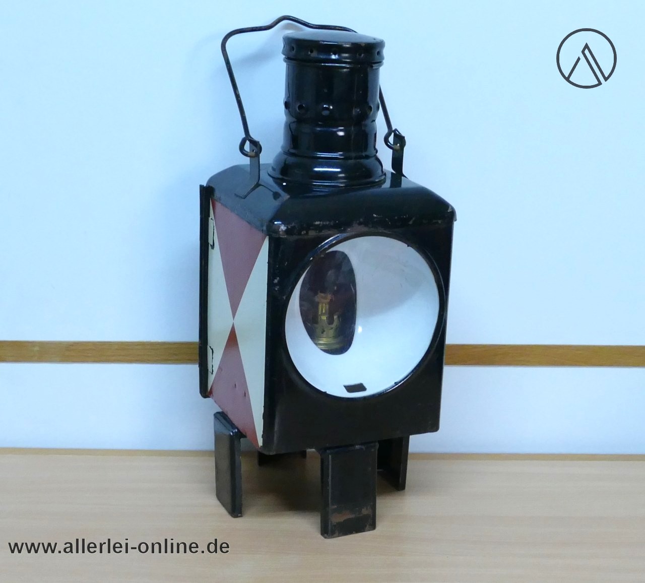 Deutsche Bahn Oberwagenlaterne | OSMEKA Zugschlusslaterne mit Kosmosbrenner Deutsche Bahn Oberwagenlaterne | OSMEKA Zugschlusslaterne mit Kosmosbrenner