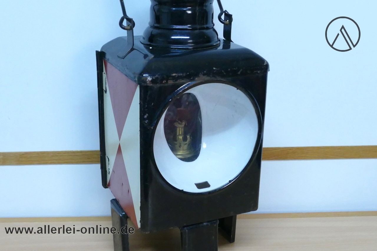 Deutsche Bahn 87 Oberwagenlaterne | OSMEKA Zugschlusslaterne mit Kosmosbrenner Deutsche Bahn 87 Oberwagenlaterne | OSMEKA Zugschlusslaterne mit Kosmosbrenner