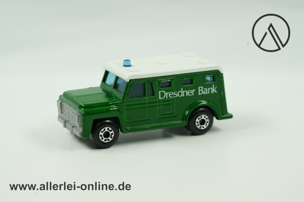 Matchbox Superfast No. 69 | Armored Truck - Dresdner Bank | Lesney England