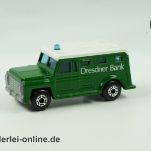Matchbox Superfast No. 69 | Armored Truck - Dresdner Bank | Lesney England