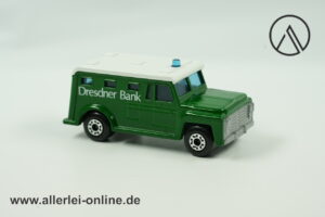 Matchbox Superfast No. 69 | Armored Truck - Dresdner Bank Geldtransporter | Lesney England