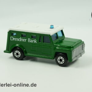 Matchbox Superfast No. 69 | Armored Truck - Dresdner Bank Geldtransporter | Lesney England