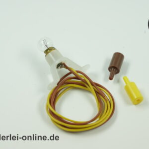 Modelleuchte 9 Stück | Beleuchtungssockel mit Birne für Modellhäuser | Modellbau Zubehör