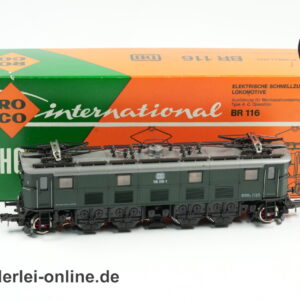 Roco H0 | 14143 Schnellzuglokomotive BR 116 | Elektrolok BR116 019-1 der DB | AC 3-Leiter Gleissystem Lok mit OVP