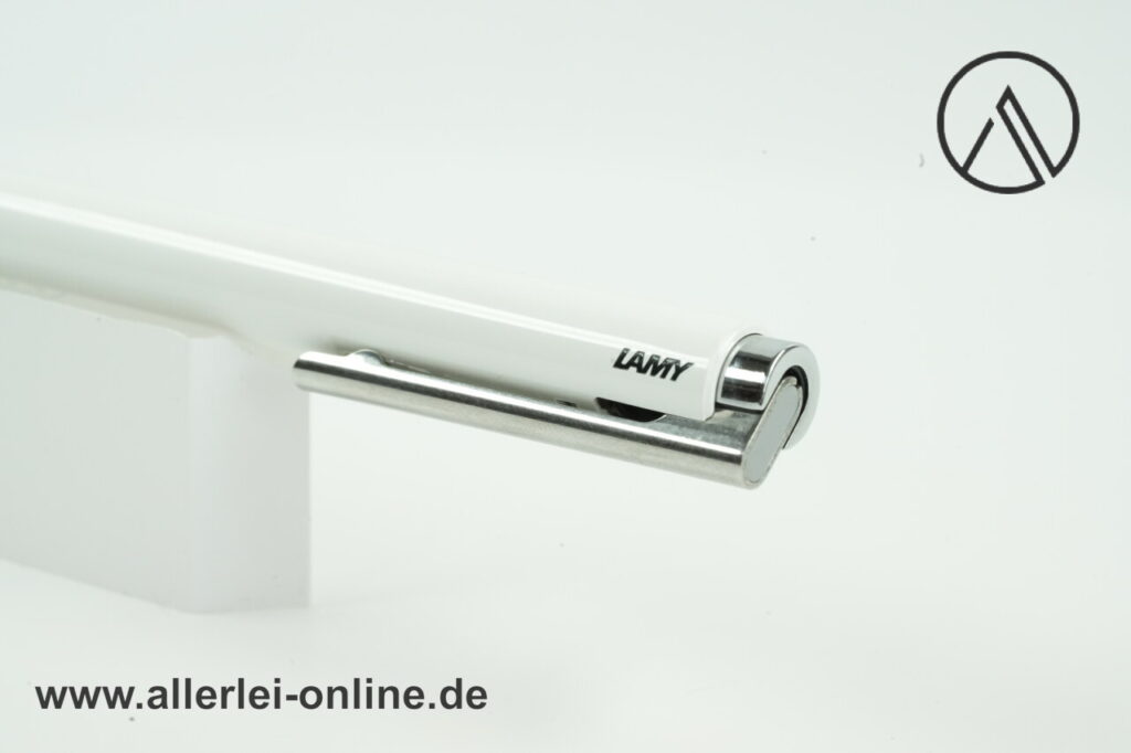 LAMY 204 Kugelschreiber | Pushbutton Ballpoint | weiß,glänzend Schreibgerät im Allerlei Online Shop