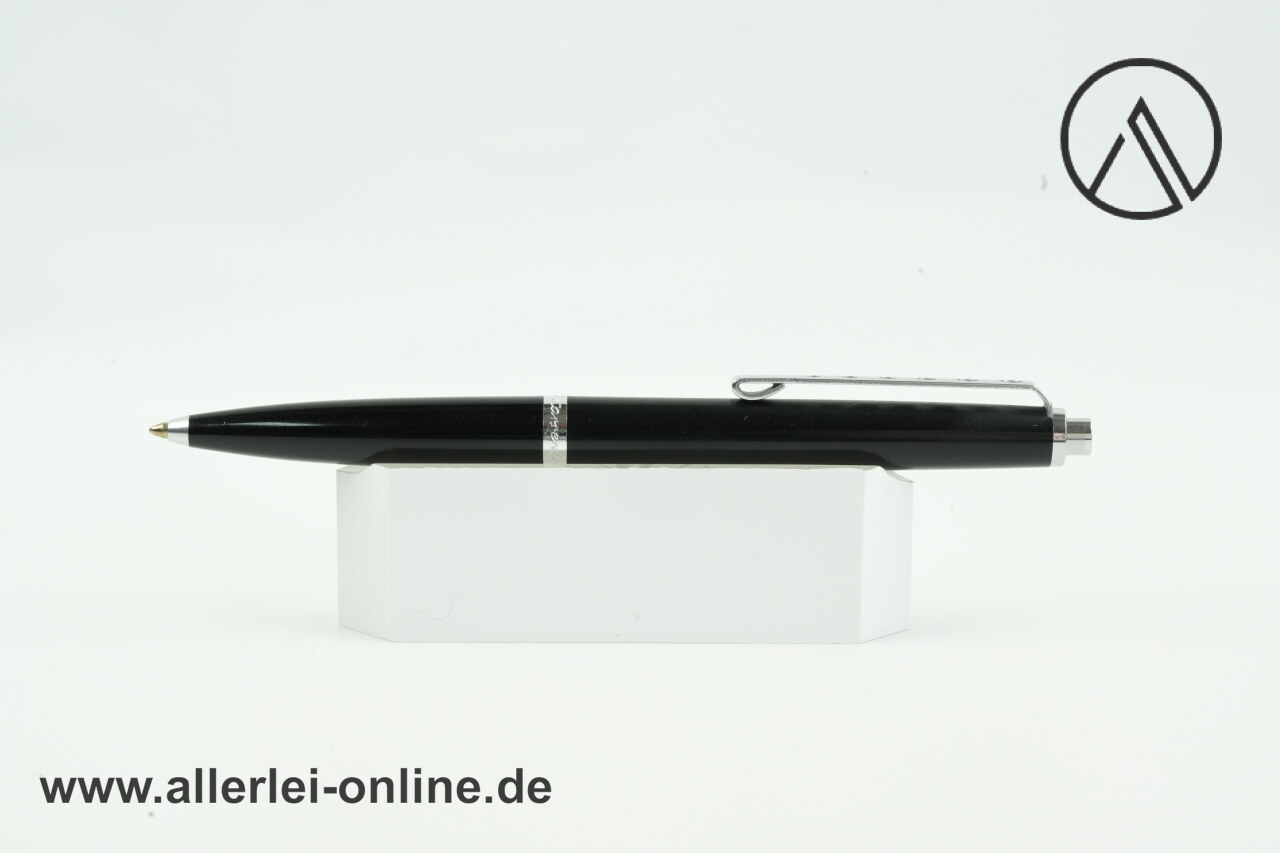 Montblanc Carrera 590 | Kugelschreiber | Vintage 70er Jahre Pushbutton Ballpoint | schwarz im Allerlei Online Shop Montblanc Carrera 590 | Kugelschreiber | Vintage 70er Jahre Pushbutton Ballpoint | schwarz im Allerlei Online Shop