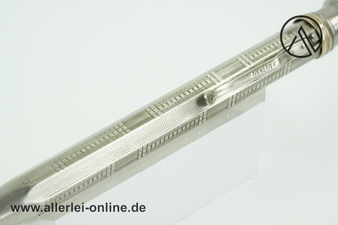 USUS Patent Dreh- Bleistift ,versilbert um ca. 1920-30 USUS Patent Dreh- Bleistift ,versilbert um ca. 1920-30