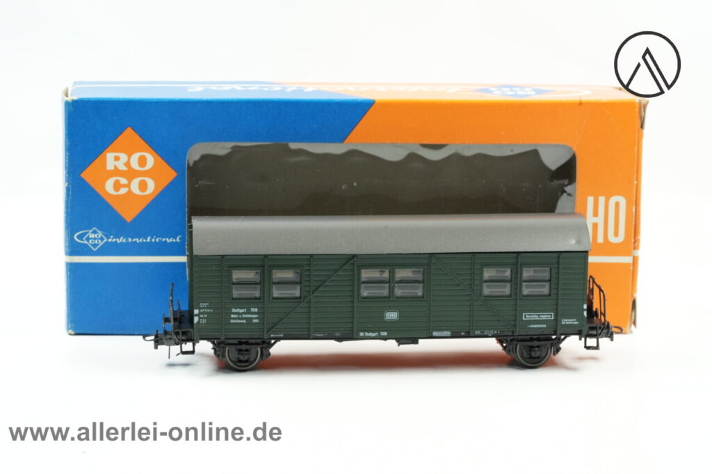 Roco H0 | 4333 Wohn u. Schlafwagen - Bauzugwagen | Gleisbauzug 2901