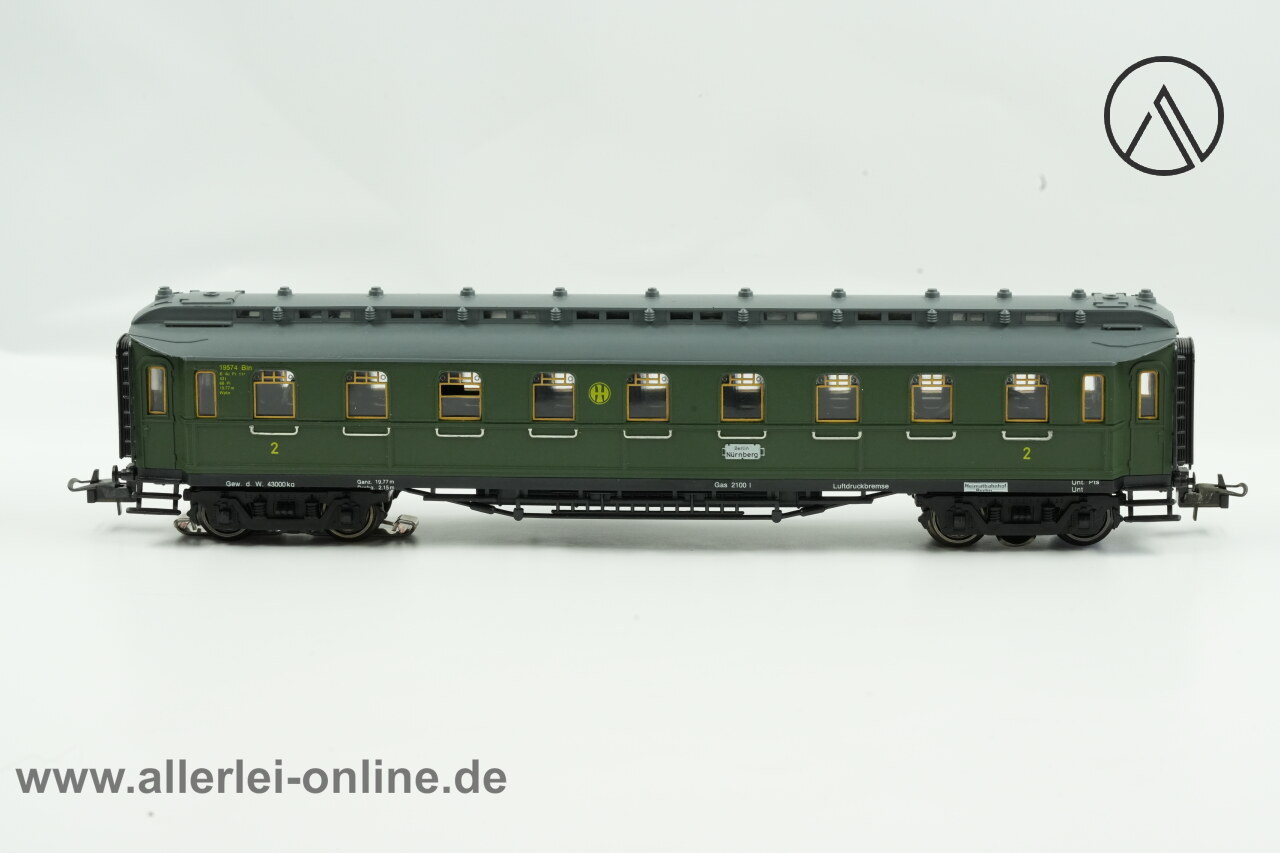 TRIX 52 3771 00 | 2. Klasse Schnellzug Personenwagen 19574Bln | AC- Märklin H0 Wechselstromsystem TRIX 52 3771 00 | 2. Klasse Schnellzug Personenwagen 19574Bln | AC- Märklin H0 Wechselstromsystem