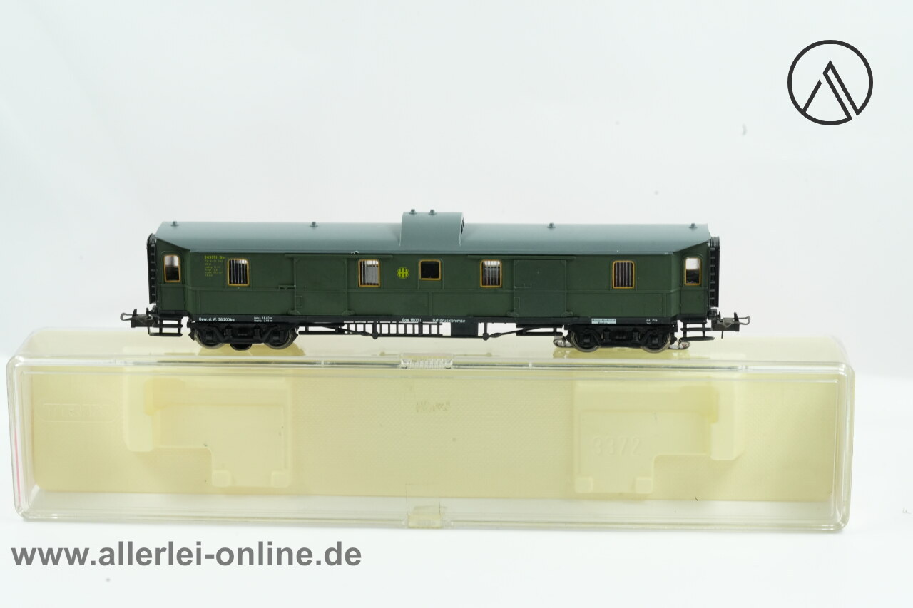 TRIX 3772 | 4-Achs Gepäckwagen Pw4ü 243051 Bln | AC-Märklin H0 Wechselstromsystem TRIX 3772 | 4-Achs Gepäckwagen Pw4ü 243051 Bln | AC-Märklin H0 Wechselstromsystem