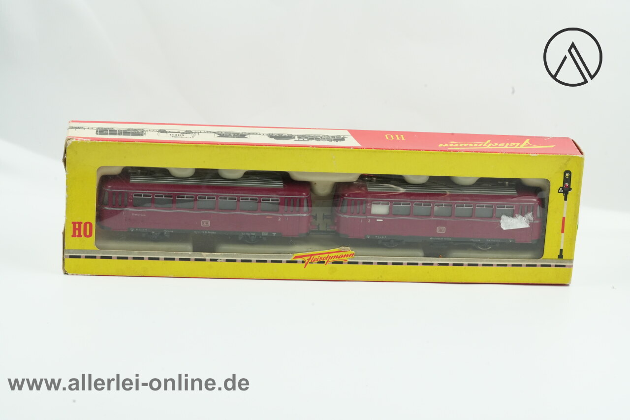 Fleischmann 1372/2 | H0 Schienenbus mit Beiwagen | Triebwagen VT98 9732 mit Beiwagen VS98 279 der DB mit OVP Fleischmann 1372/2 | H0 Schienenbus mit Beiwagen | Triebwagen VT98 9732 mit Beiwagen VS98 279 der DB mit OVP