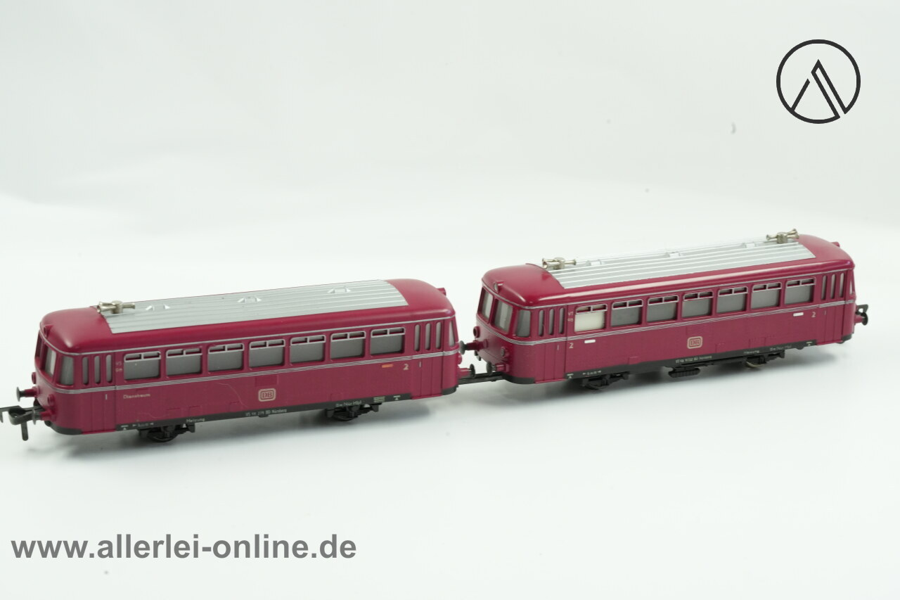 Fleischmann 1372 | H0 Schienenbus mit Beiwagen | Triebwagen VT98 9732 mit Beiwagen VS98 279 der DB mit OVP Fleischmann 1372 | H0 Schienenbus mit Beiwagen | Triebwagen VT98 9732 mit Beiwagen VS98 279 der DB mit OVP