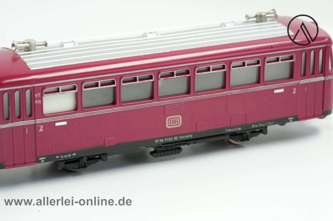 Fleischmann 1372/2 | H0 Schienenbus mit Beiwagen | Triebwagen VT98 9732 mit Beiwagen VS98 279 Modelleisenbahn im Allerlei Online Shop Fleischmann 1372/2 | H0 Schienenbus mit Beiwagen | Triebwagen VT98 9732 mit Beiwagen VS98 279 Modelleisenbahn im Allerlei Online Shop