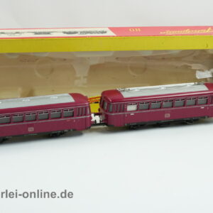 Fleischmann 1372 | H0 Schienenbus mit Beiwagen | Triebwagen VT98 9732 mit Beiwagen VS98 279 der DB
