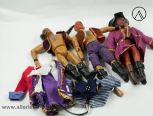 Lesney Fighting Furies Actionfiguren | Vintage 70er Jahre Fighting Furies Action- Figuren Konvolut