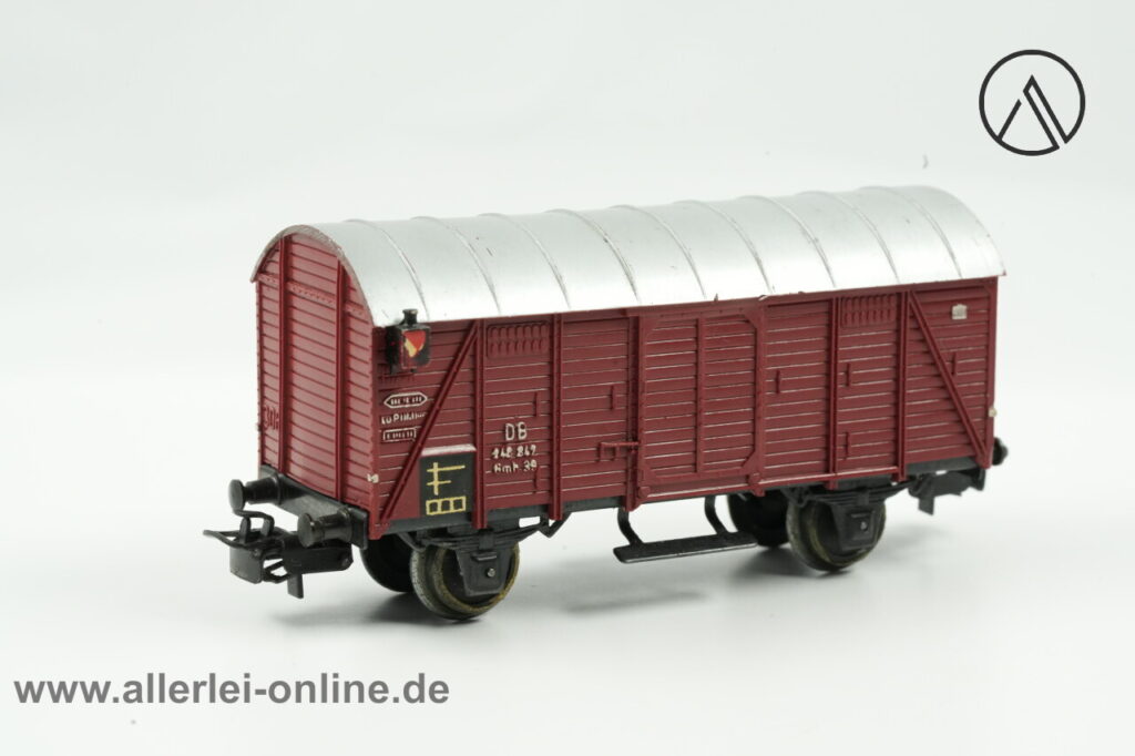 Märklin H0 | Märklin 4506 Gedeckter Güterwagen 306 mit Schlusslaternen | 248 847 Modelleisenbahn Güterwagen