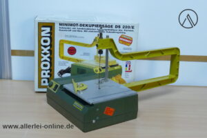 PROXXON Minimot Dekupiersäge DS 220/E | Proxxon Säge - Tischsäge