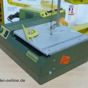 PROXXON Dekupiersäge DS 220 | Proxxon Säge - Tischsäge mit OVP