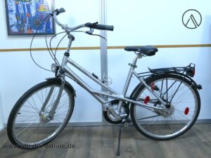 Mercedes Benz Aluminium Fahrrad 26 Zoll | Riemenantrieb City Bike | Shimano 7-Gang Schaltung