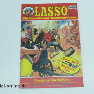LASSO Comic-Heft Nr. 616 | Treck ins Verderben | Vintage Bastei Verlag Comic