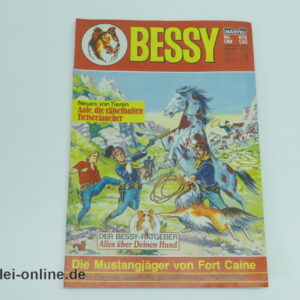 BESSY Comic-Heft Nr. 875 | Die Mustangjäger von Fort Caine | Vintage Bastei Verlag Western Comic
