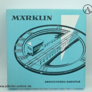 Märklin Spur H0 | 7186 Drehscheibe | 10 Gleisanschlüsse | elektrische Drehbühne mit OVP