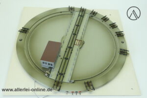 Märklin H0 | 7186 Modelleisenbahn Drehscheibe | 10 Gleisanschlüsse | elektrische Drehbühne