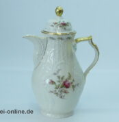 Rosenthal Classic Rose Porzellan | Sanssouci Moosrose ,elfenbein | Kanne - Kaffeekanne 1,1 Liter mit Originalkarton