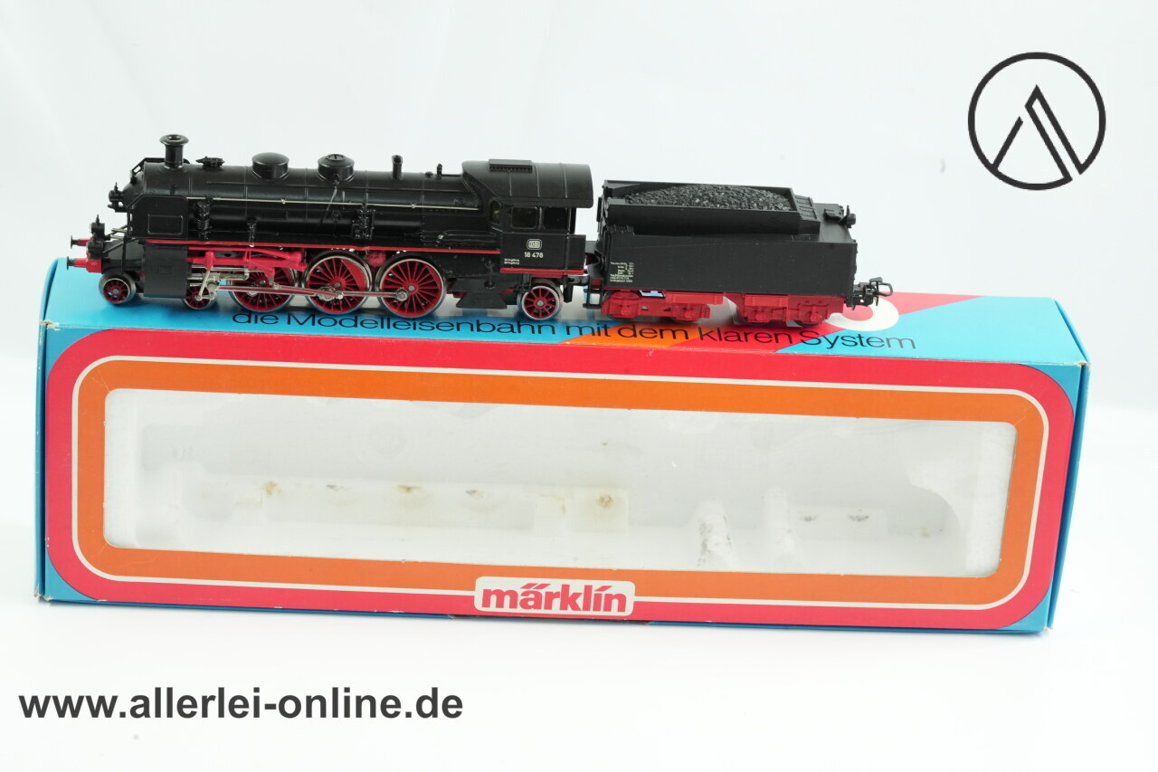 Märklin H0 Märklin 3093 Schlepptenderlokomotive BR 18 478 mit OVP Märklin H0 Märklin 3093 Schlepptenderlokomotive BR 18 478 mit OVP