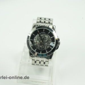 FOSSIL ME1027 Armbanduhr 20 Jewels mit Automatikwerk | Edelstahl Skelett Automatik Uhr