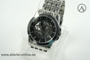 FOSSIL ME1027 Armbanduhr 20 Jewels Automatikwerk | Skelettuhr Automatik Uhr