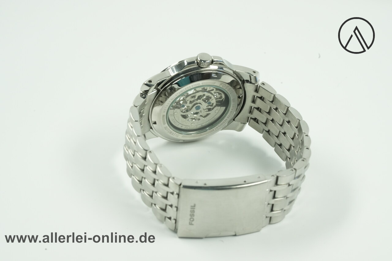 FOSSIL Skelettuhr Armbanduhr Automatikwerk HAU - Edelstahl FOSSIL Skelettuhr Armbanduhr Automatikwerk HAU - Edelstahl
