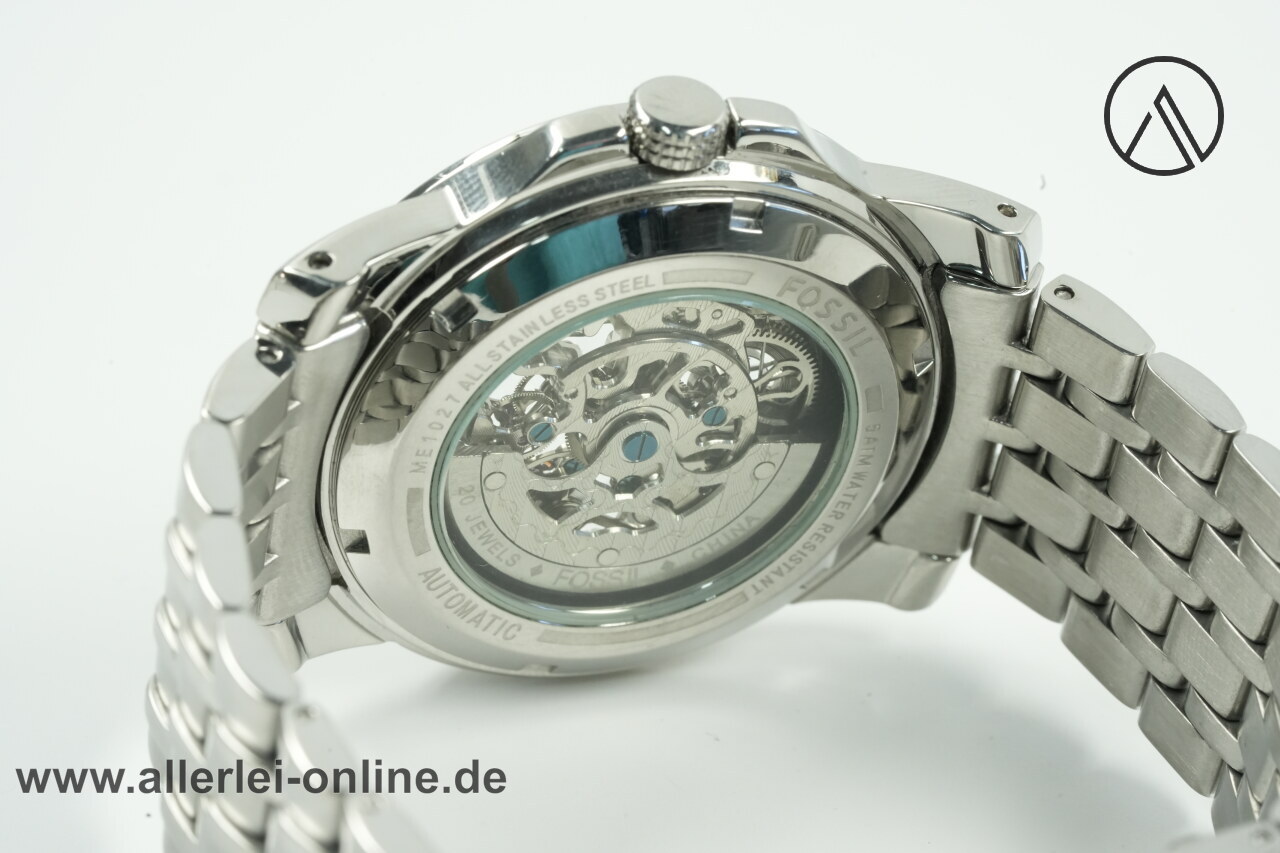 FOSSIL Skelettuhr Armbanduhr Automatikwerk HAU FOSSIL Skelettuhr Armbanduhr Automatikwerk HAU